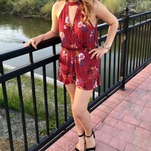 Floral romper